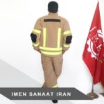 لباس عملیاتی ایرانی خاکی رنگ نمای پشت